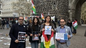 بەشداریی یەکیەتیی خوێندکارانی دێموکراتی کوردستان لە ڕێوڕەسمی تایبەت بە ڕۆژی شەهیدان لە شاری کۆڵن-ئاڵمان
